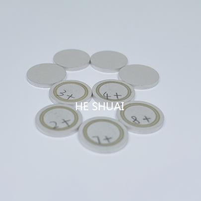 Bullseye electrode PZT disk with PZT-5 Material